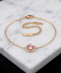 Pulseira Rose Solitaire