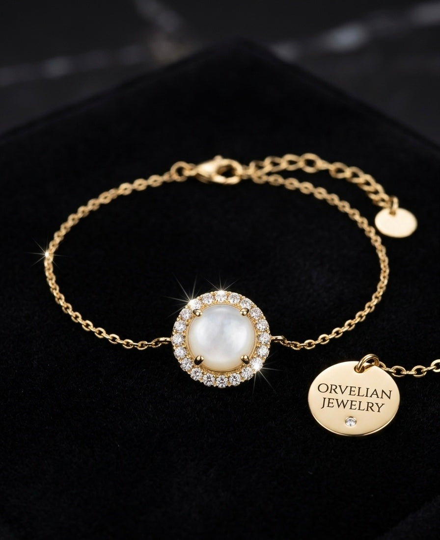 Pulseira Luminous Pearl Orbit