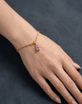 Pulseira Gota de Rosé